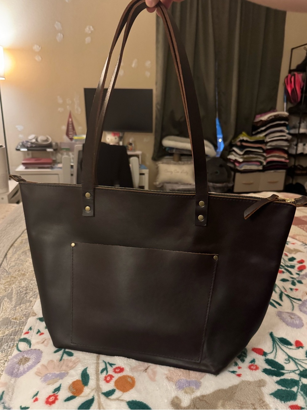 Portland Leathergoods Brown Tote